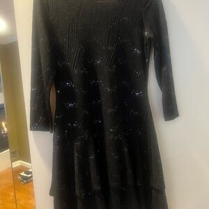 Michael Kors Black Sequin Dress